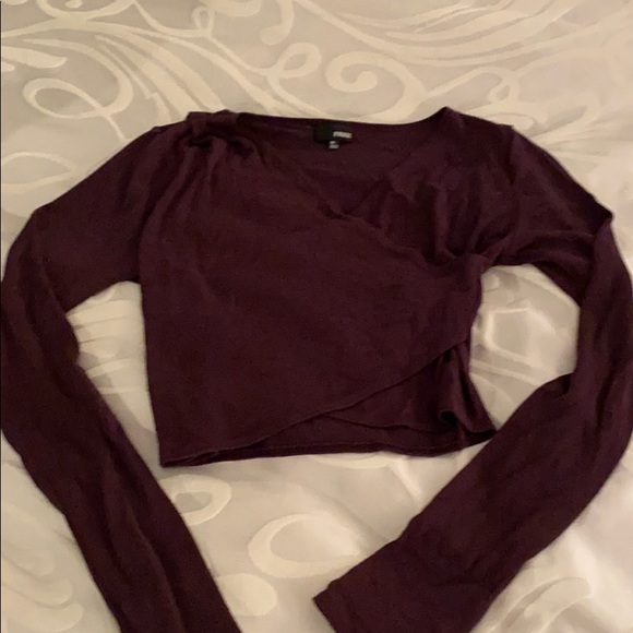 Wilfred Free Flavia Wrap Crop Top - Picture 1 of 3